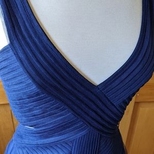 BCBG Deep Blue Evening Gown